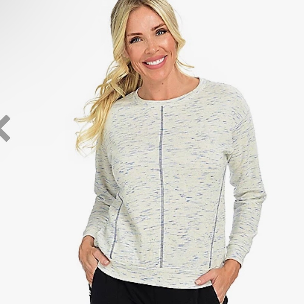 Women’s Christopher & Banks Multi-Color Space Dye Sweatshirt‎